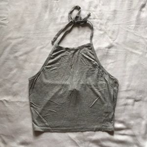 Pac Sun grey halter top